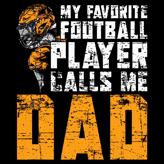 Fathers Day Football Player Dad American Sport Football 16 in Basic Backpack