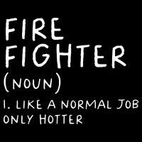 Firefighter Definition Funny 16 in Basic Backpack