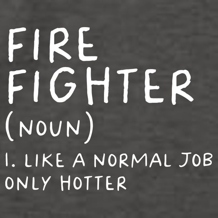 Firefighter Definition Funny Vector Backpack