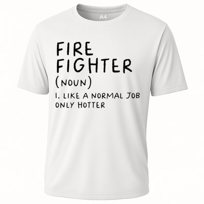 Firefighter Definition Funny Performance Shirt