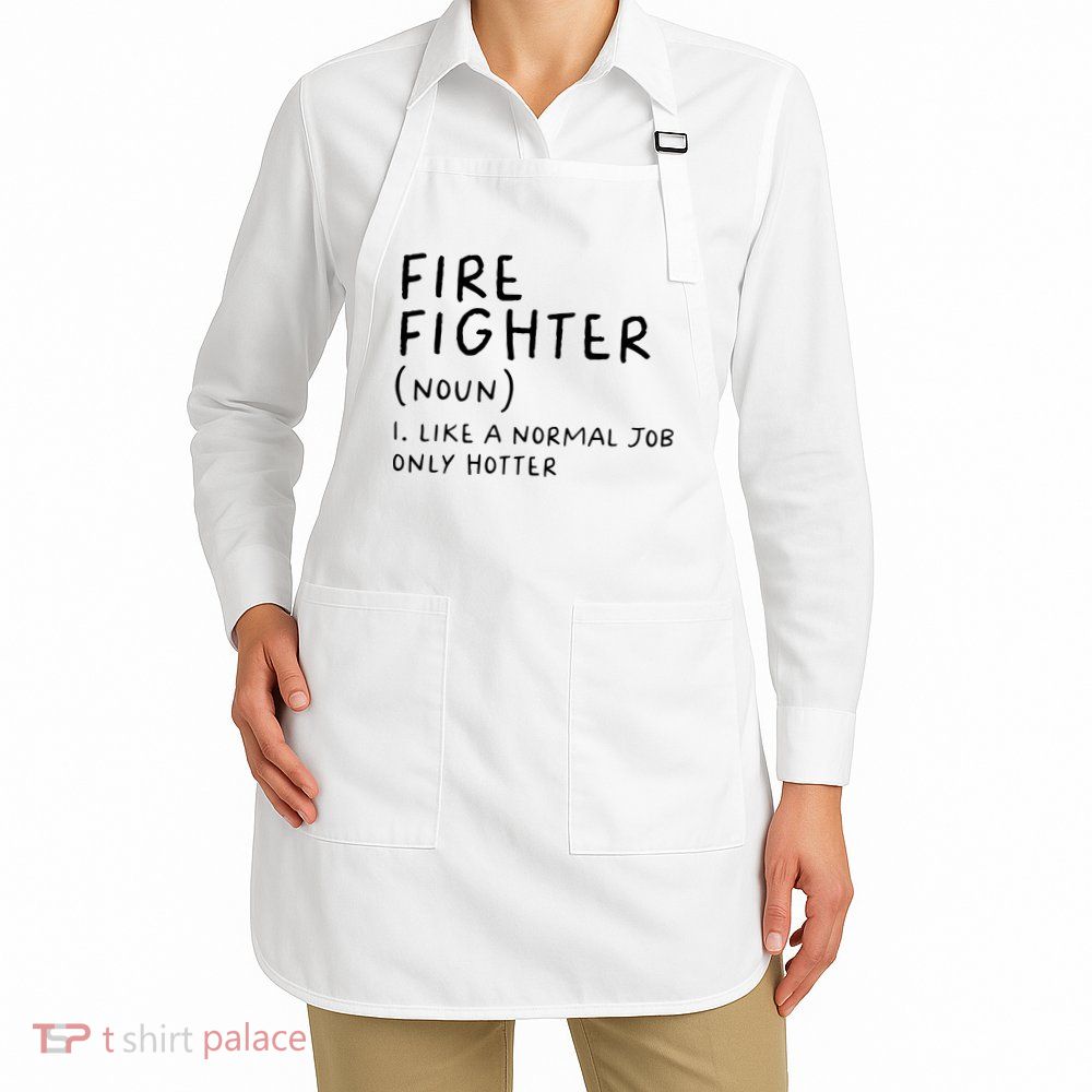 Firefighter Definition Funny Apron