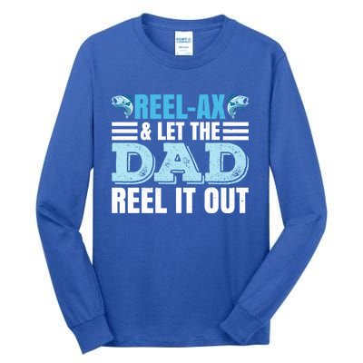 Fathers Day Fishing Pun Fishing Dad Gift Tall Long Sleeve T-Shirt