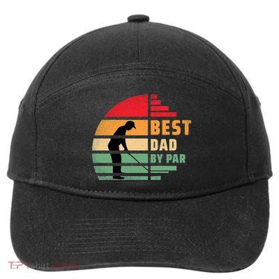 Father's Day Funny Golf Quote Golf Dad Active Gift For Dad 7-Panel Snapback Hat