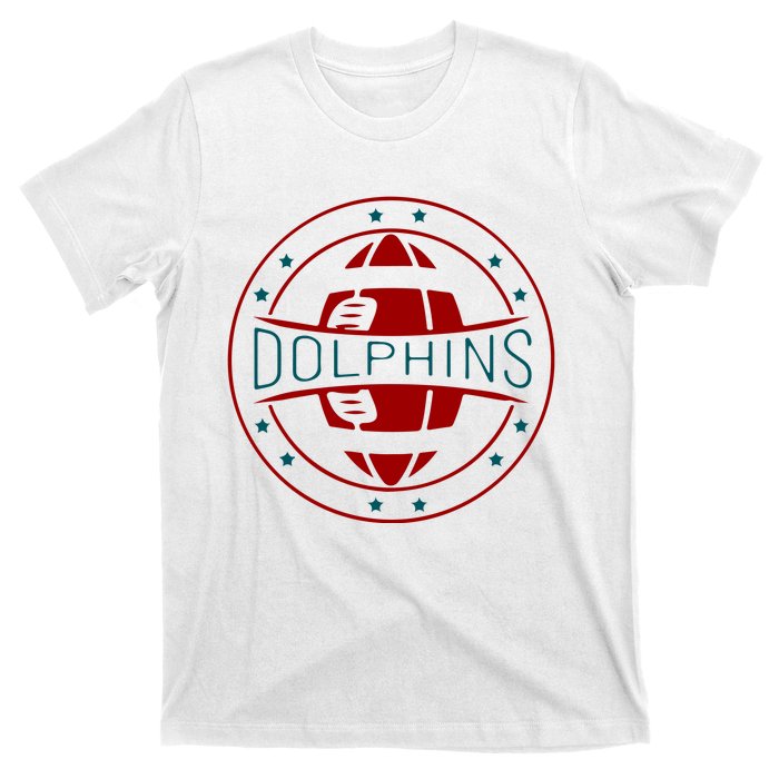 Funny Dolphins Football Gift For Miami Fan Sport T-Shirt