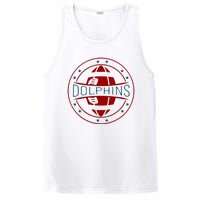 Funny Dolphins Football Gift For Miami Fan Sport PosiCharge Competitor Tank