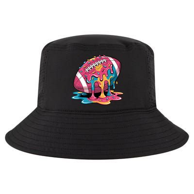 Football Drip For Lineman WR QB RB Ice Cream Sprinkles Cool Comfort Performance Bucket Hat