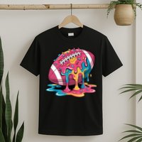 Football Drip For Lineman WR QB RB Ice Cream Sprinkles T-Shirt