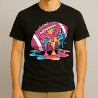 Football Drip For Lineman WR QB RB Ice Cream Sprinkles T-Shirt