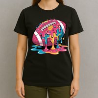 Football Drip For Lineman WR QB RB Ice Cream Sprinkles T-Shirt