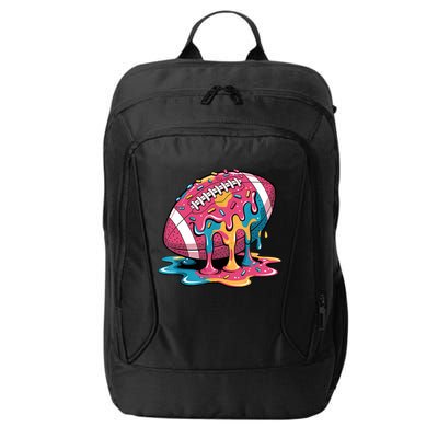 Football Drip For Lineman WR QB RB Ice Cream Sprinkles City Backpack