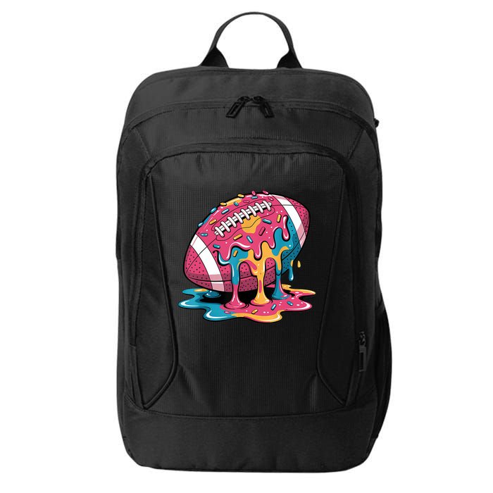 Football Drip For Lineman WR QB RB Ice Cream Sprinkles City Backpack
