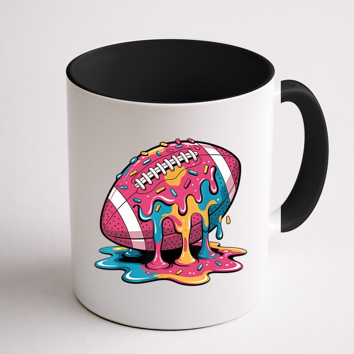 Football Drip For Lineman WR QB RB Ice Cream Sprinkles Mug