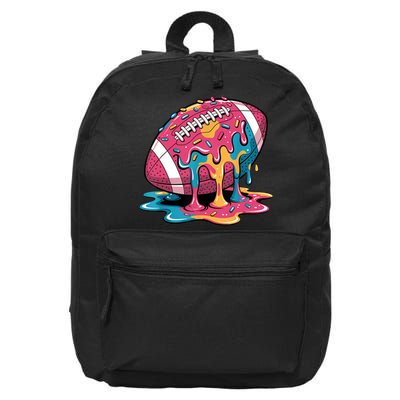 Football Drip For Lineman WR QB RB Ice Cream Sprinkles 16 in Basic Backpack