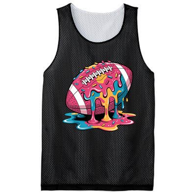 Football Drip For Lineman WR QB RB Ice Cream Sprinkles Mesh Reversible Basketball Jersey Tank