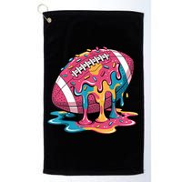 Football Drip For Lineman WR QB RB Ice Cream Sprinkles Golf Towel