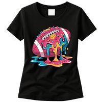 Football Drip For Lineman WR QB RB Ice Cream Sprinkles Womens T-Shirt