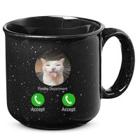 Freaky Department Funny Cat Meme 15oz Campfire Ceramic Mug