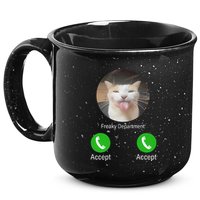 Freaky Department Funny Cat Meme 15oz Campfire Ceramic Mug