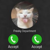 Freaky Department Funny Cat Meme 25L Jumbo Tote