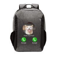 Freaky Department Funny Cat Meme Vector Backpack