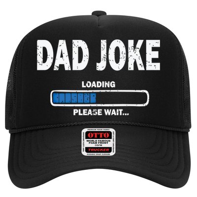 Fathers Day Funny Dad Joke Loading Gift Trucker Hat