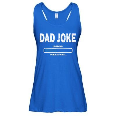 Fathers Day Funny Dad Joke Loading Gift Ladies Essential Flowy Tank