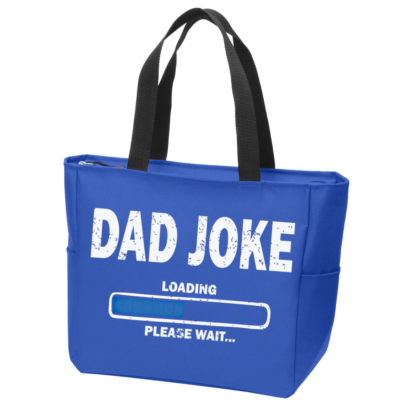 Fathers Day Funny Dad Joke Loading Gift Zip Tote Bag