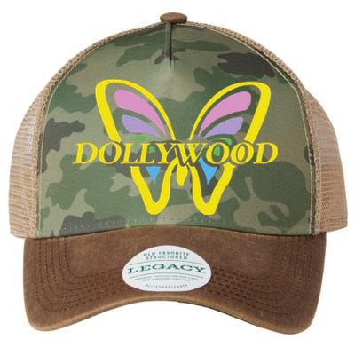 Funny Dollywood Legacy Tie Dye Trucker Hat