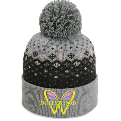 Funny Dollywood The Baniff Cuffed Pom Beanie