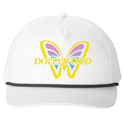 Funny Dollywood Snapback Five-Panel Rope Hat