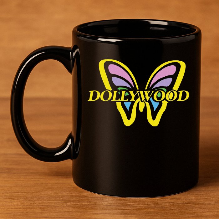 Funny Dollywood 11oz C Handle Ceramic Mug