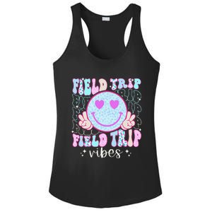 Field Day Field Trip Vibes Fun Day Groovy Teacher Student Ladies PosiCharge Competitor Racerback Tank