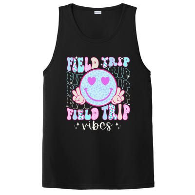 Field Day Field Trip Vibes Fun Day Groovy Teacher Student PosiCharge Competitor Tank