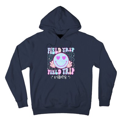 Field Day Field Trip Vibes Fun Day Groovy Teacher Student Hoodie