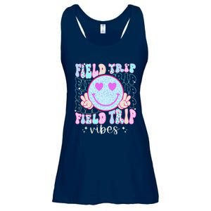 Field Day Field Trip Vibes Fun Day Groovy Teacher Student Ladies Essential Flowy Tank