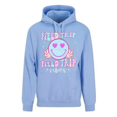 Field Day Field Trip Vibes Fun Day Groovy Teacher Student Unisex Surf Hoodie