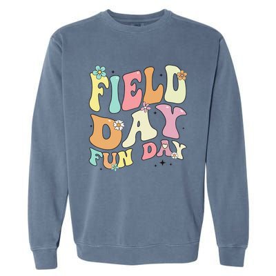 Field Day Fun Day 2024 Field Day For Teacher Garment-Dyed Sweatshirt