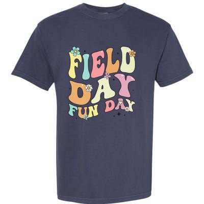 Field Day Fun Day 2024 Field Day For Teacher Garment-Dyed Heavyweight T-Shirt