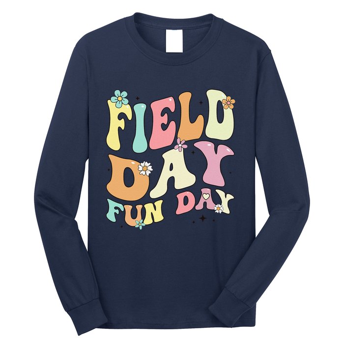 Field Day Fun Day 2024 Field Day For Teacher Long Sleeve Shirt