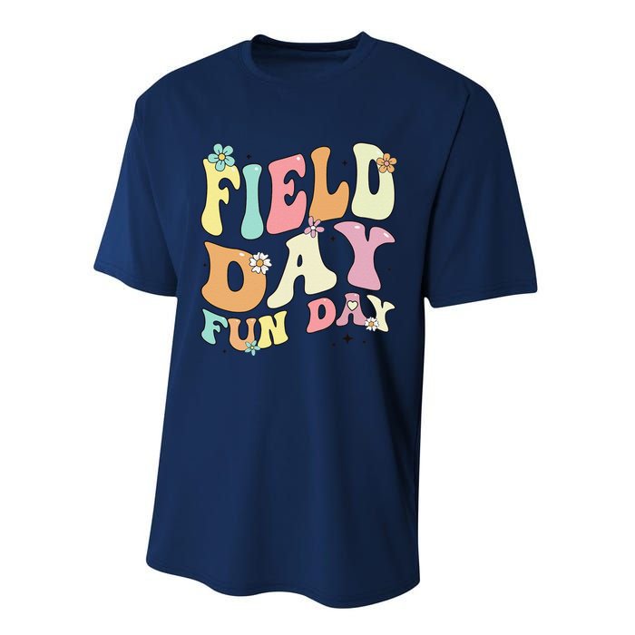 Field Day Fun Day 2024 Field Day For Teacher Performance Sprint T-Shirt