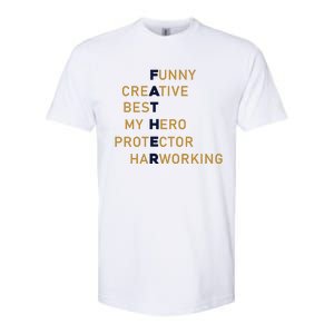 Father Day Funny T Design Softstyle CVC T-Shirt