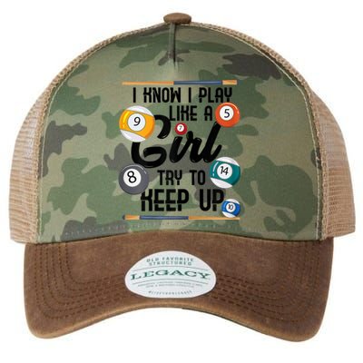 Father's Day Funny Artistic Billiards Gift For Dad Legacy Tie Dye Trucker Hat