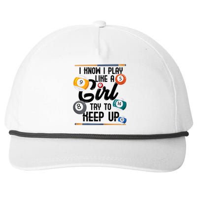 Father's Day Funny Artistic Billiards Gift For Dad Snapback Five-Panel Rope Hat