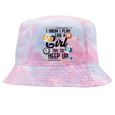 Father's Day Funny Artistic Billiards Gift For Dad Tie-Dyed Bucket Hat