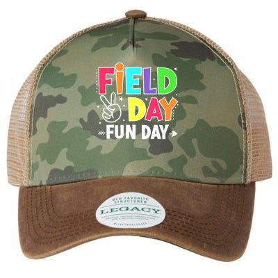 Field Day Fun Day Funny For Teacher Kids Field Day 2025 Legacy Tie Dye Trucker Hat