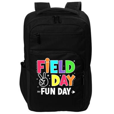 Field Day Fun Day Funny For Teacher Kids Field Day 2025 Impact Tech Backpack