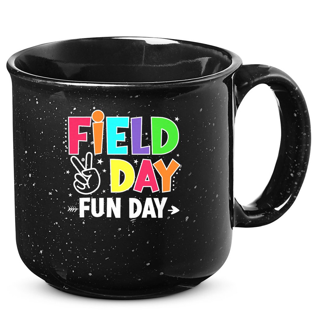 Field Day Fun Day Funny For Teacher Kids Field Day 2025 15oz Campfire Ceramic Mug