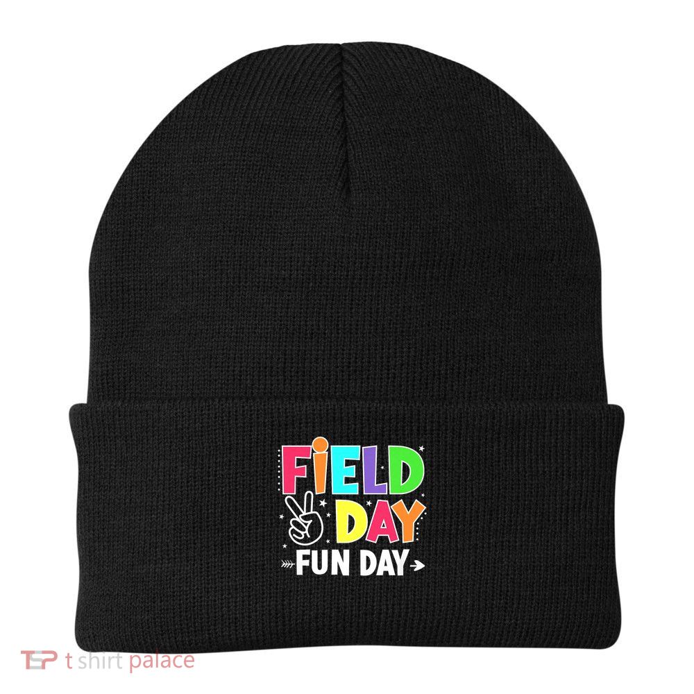 Field Day Fun Day Funny For Teacher Kids Field Day 2025 Beanie