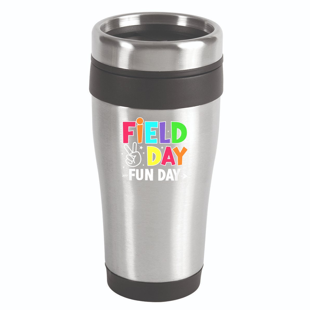 Field Day Fun Day Funny For Teacher Kids Field Day 2025 16oz Travel Tumbler