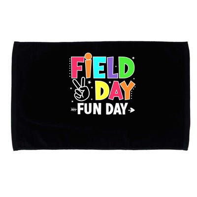 Field Day Fun Day Funny For Teacher Kids Field Day 2025 Microfiber Hand Towel
